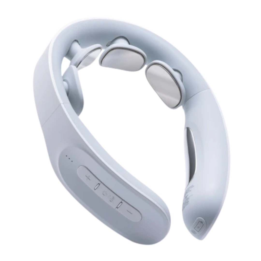 máy massage cổ Dr heat neck màu trắng